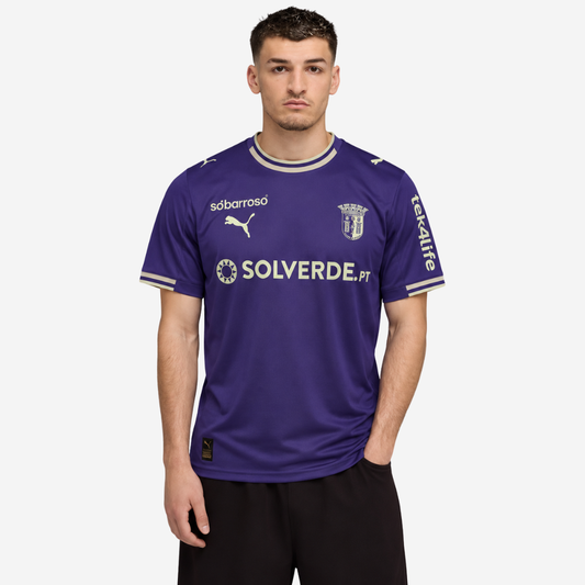 Camisola Braga Roxa Third 2025/26