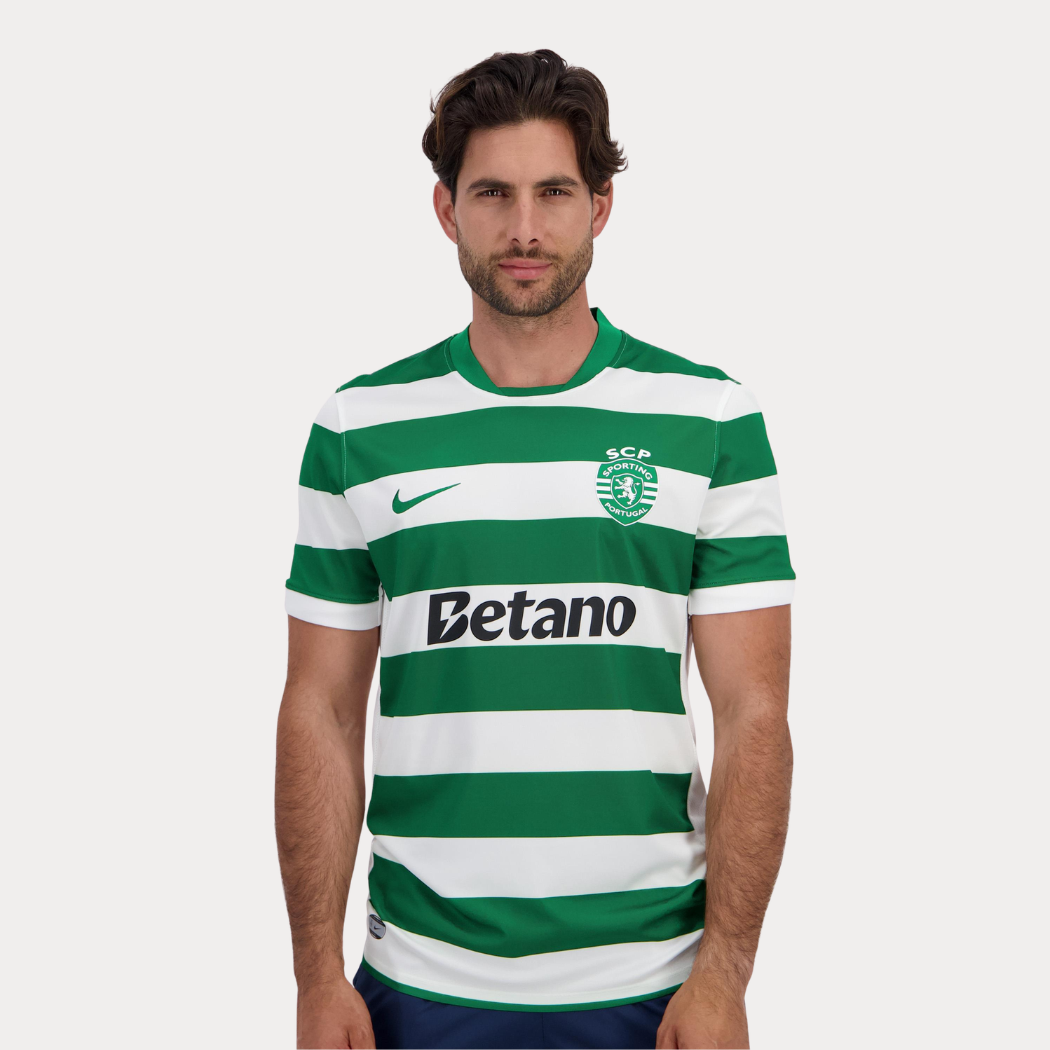 Camisola Principal 2025/26 – Verde e Branca