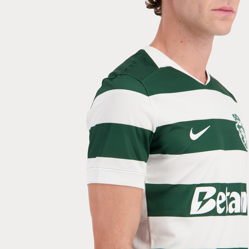 Camisola Principal 120.º Aniversário 2026/27 – Verde e Branca