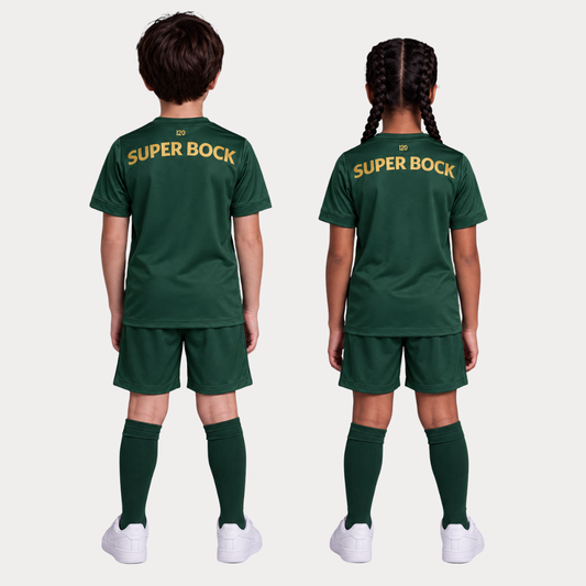 Conjunto Infantil Comemorativo 120.º Aniversário 2026/27 – Verde
