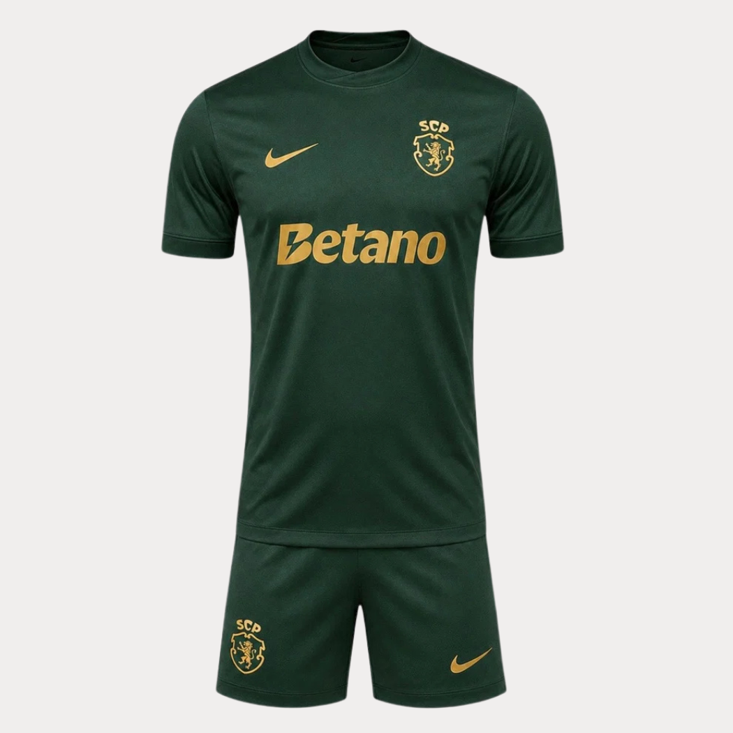 Conjunto Infantil Comemorativo 120.º Aniversário 2026/27 – Verde