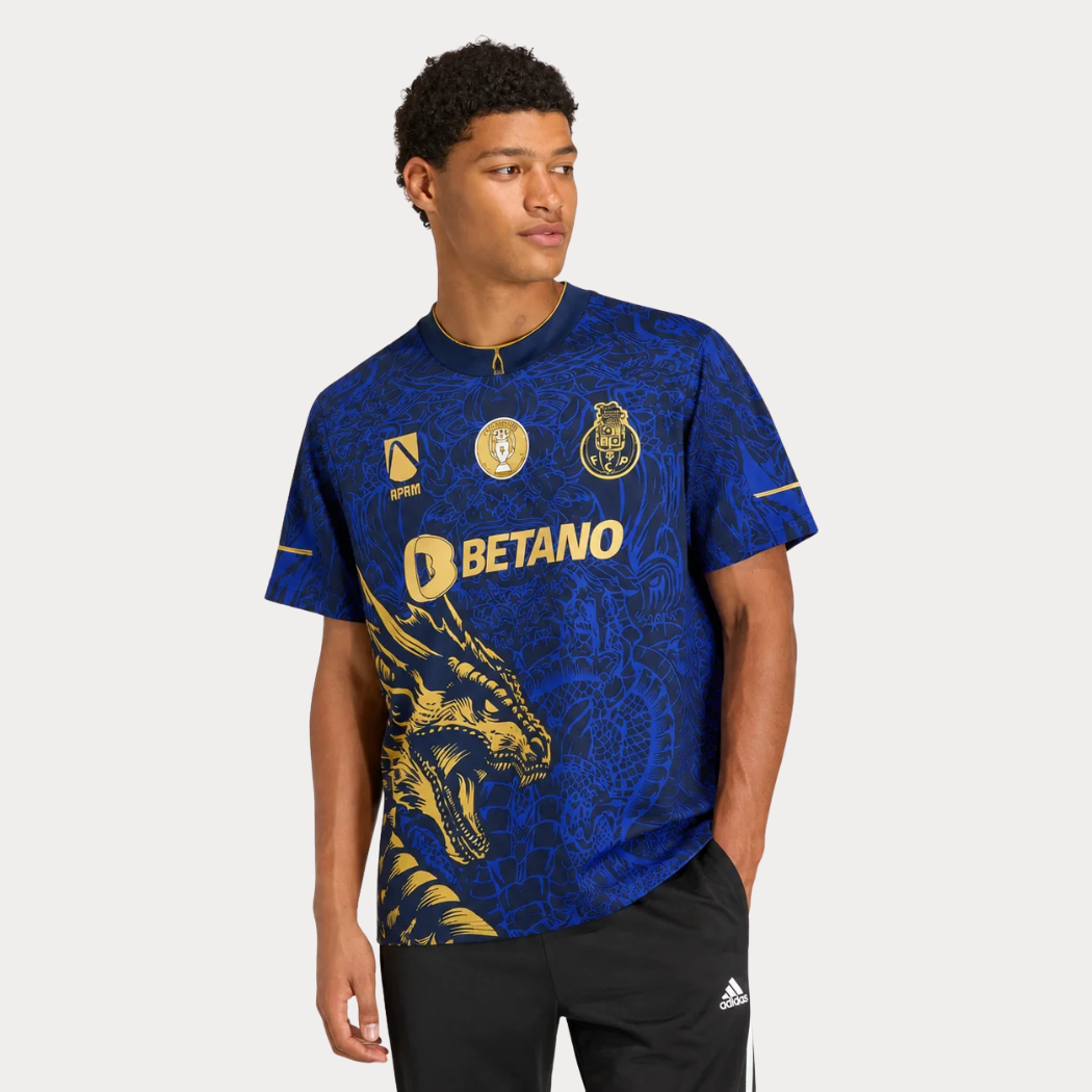 Camisola Dragão Especial Azul Dragão 22/23 Retro