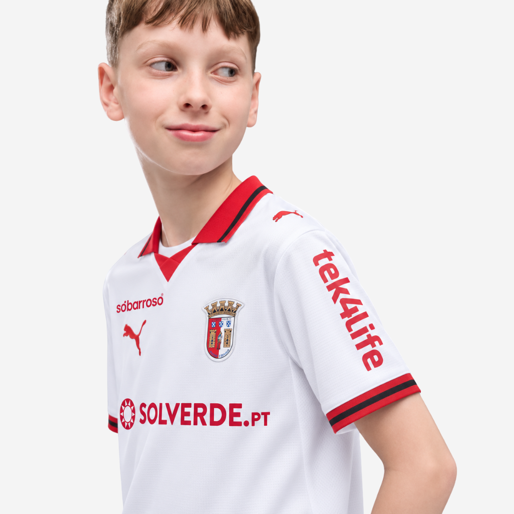 Conjunto Infantil SC Braga  Terceiro Equipamento 2025/26