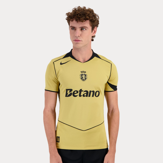 Camisola Alternativa Total 90 2026/27 – Dourada