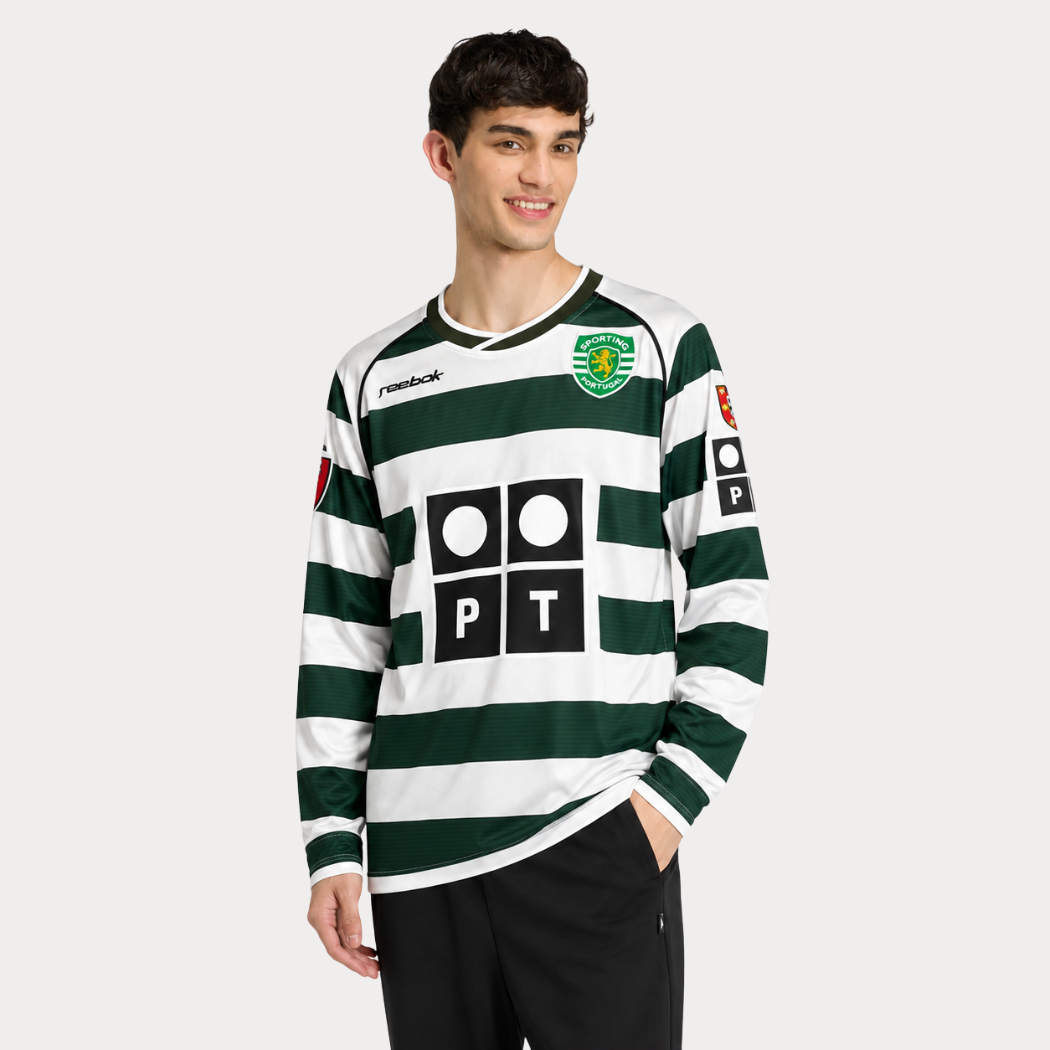 Camisola Retrô Home 2001/03 – Manga Longa