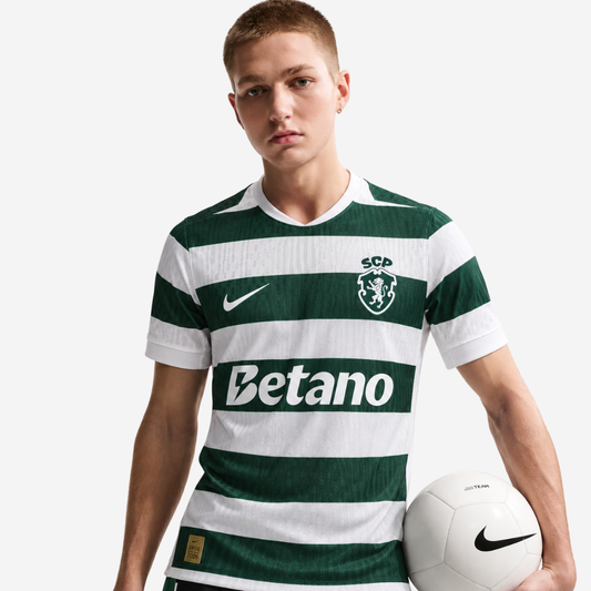 Camisola Player Version Principal 120.º Aniversário 2026/27 – Verde e Branca