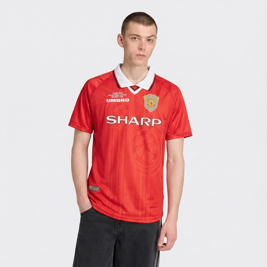 Camisola Retrô Manchester United 1999/00 I - imagem 1