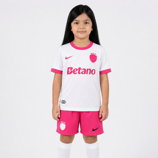 Conjunto Infantil Pink October Rosa 2025/26