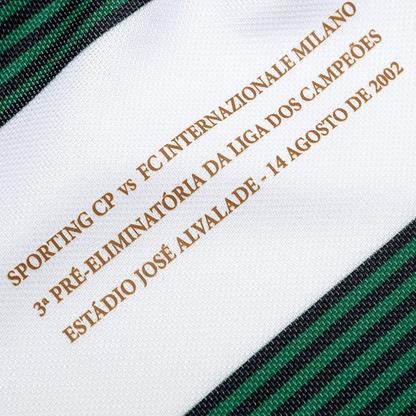 Camisola Verde Retrô Home 2002 – C. Ronaldo