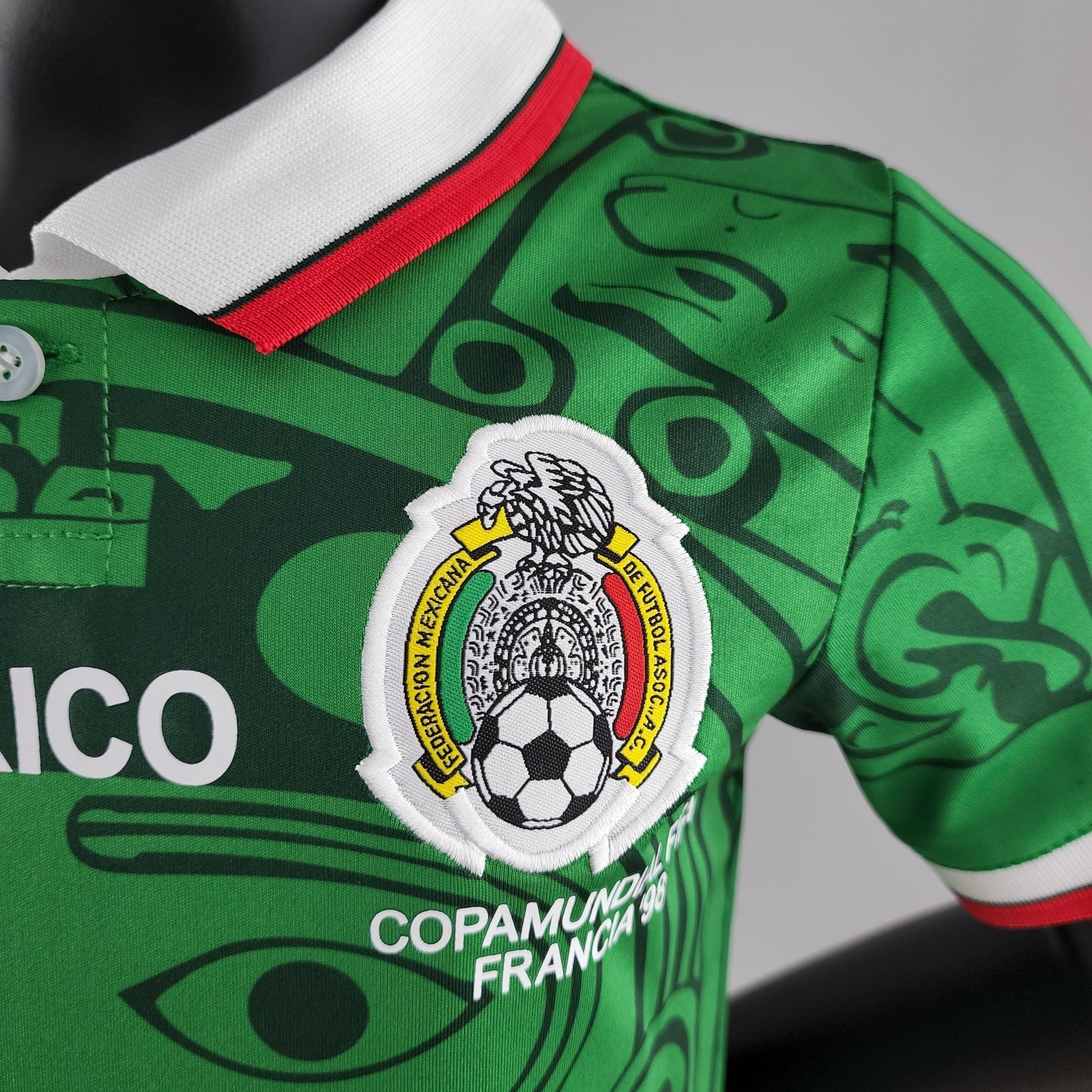 MEXICO I 1998 (RETRO) CONJUNTO INFANTIL - imagem 5