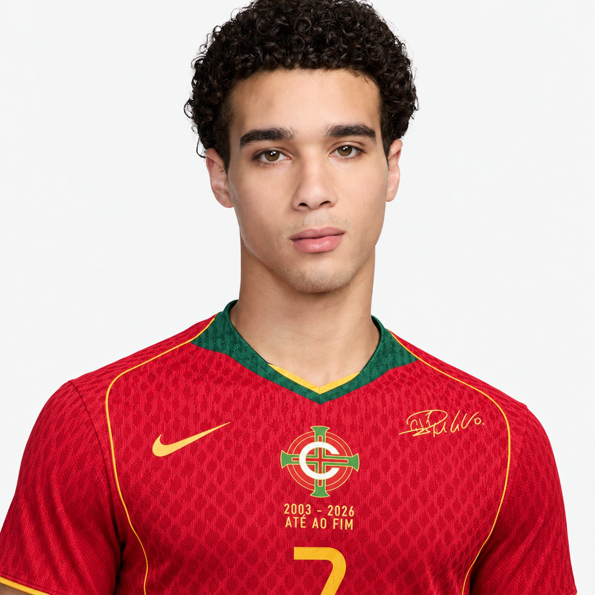 Camisola Portugal 26/27 – Despedida de Cristiano Ronaldo | Versão Jogador · Ronaldo 7 Incluído