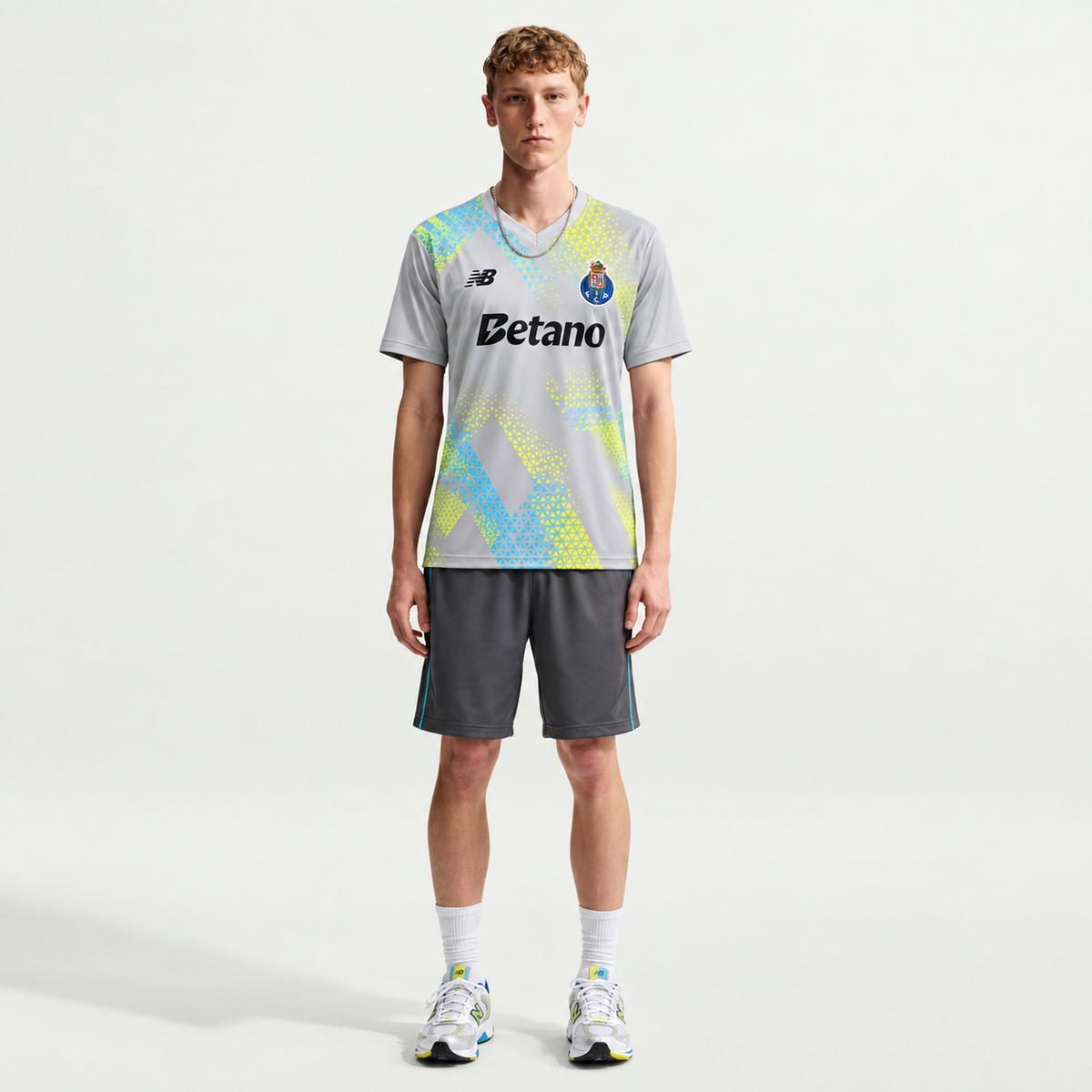 Camisola Dragão Guarda-Redes 2026/27 — Terceiro Equipamento Cinzento