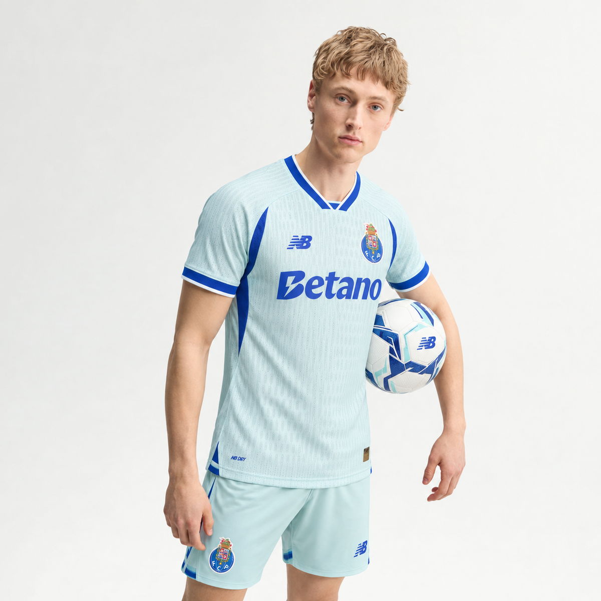 Versão Jogador | Camisola Dragão Terceiro Equipamento 2026/27 — Edição Azul
