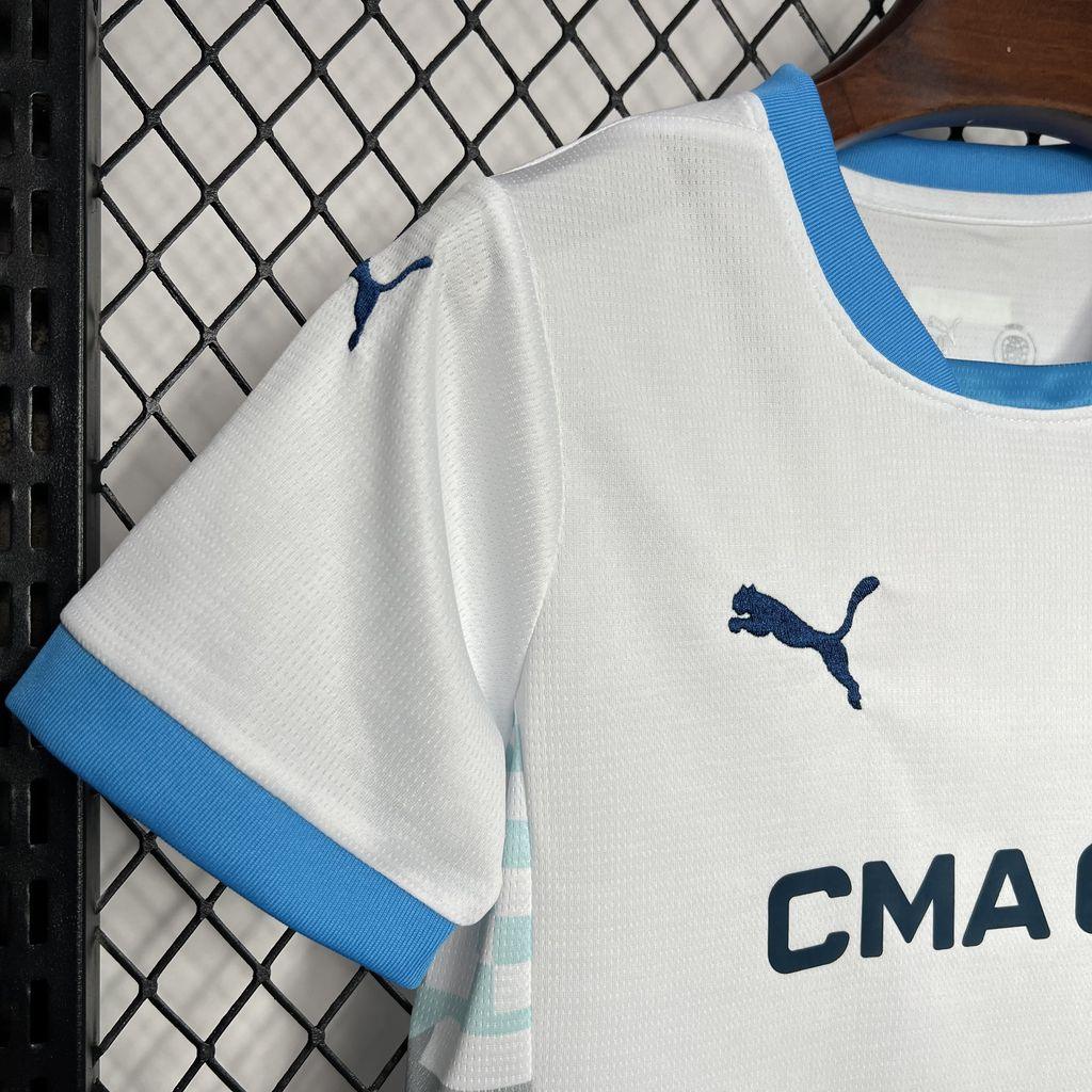 OLYMPIQUE DE MARSEILLE I 24/25 CONJUNTO INFANTIL - imagem 3