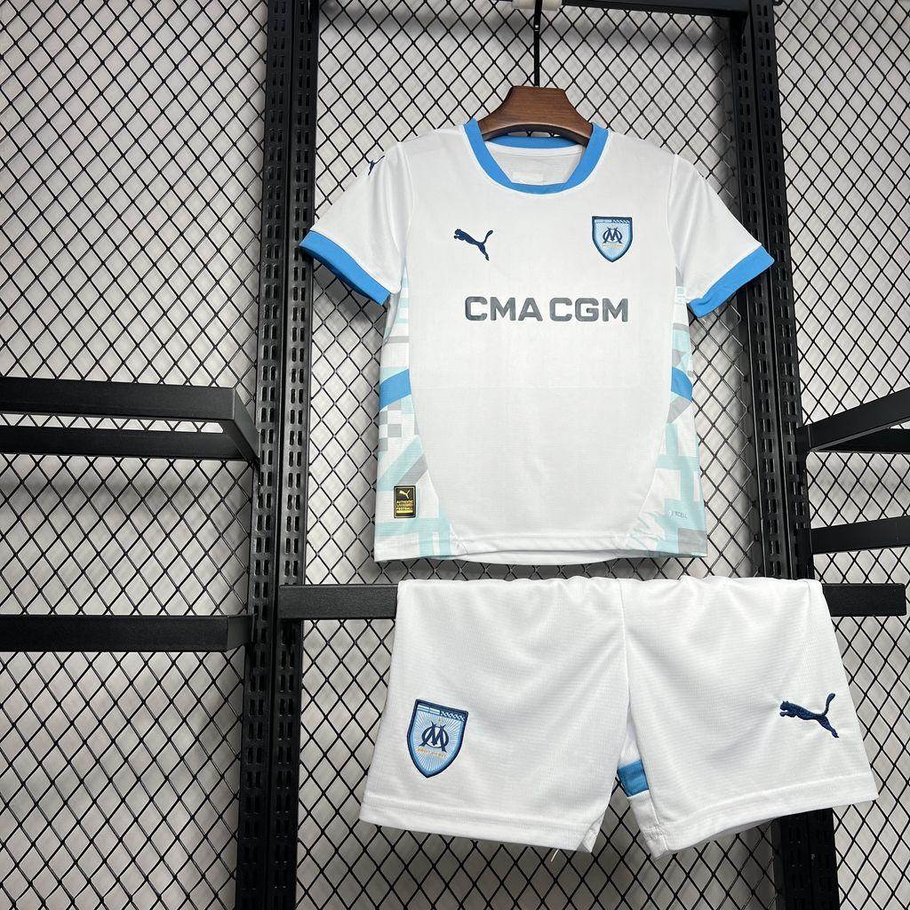 OLYMPIQUE DE MARSEILLE I 24/25 CONJUNTO INFANTIL - imagem 2