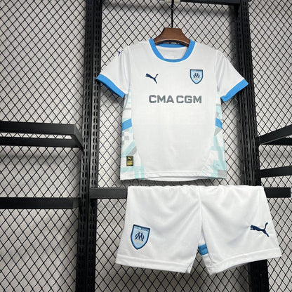 OLYMPIQUE DE MARSEILLE I 24/25 CONJUNTO INFANTIL - imagem 2