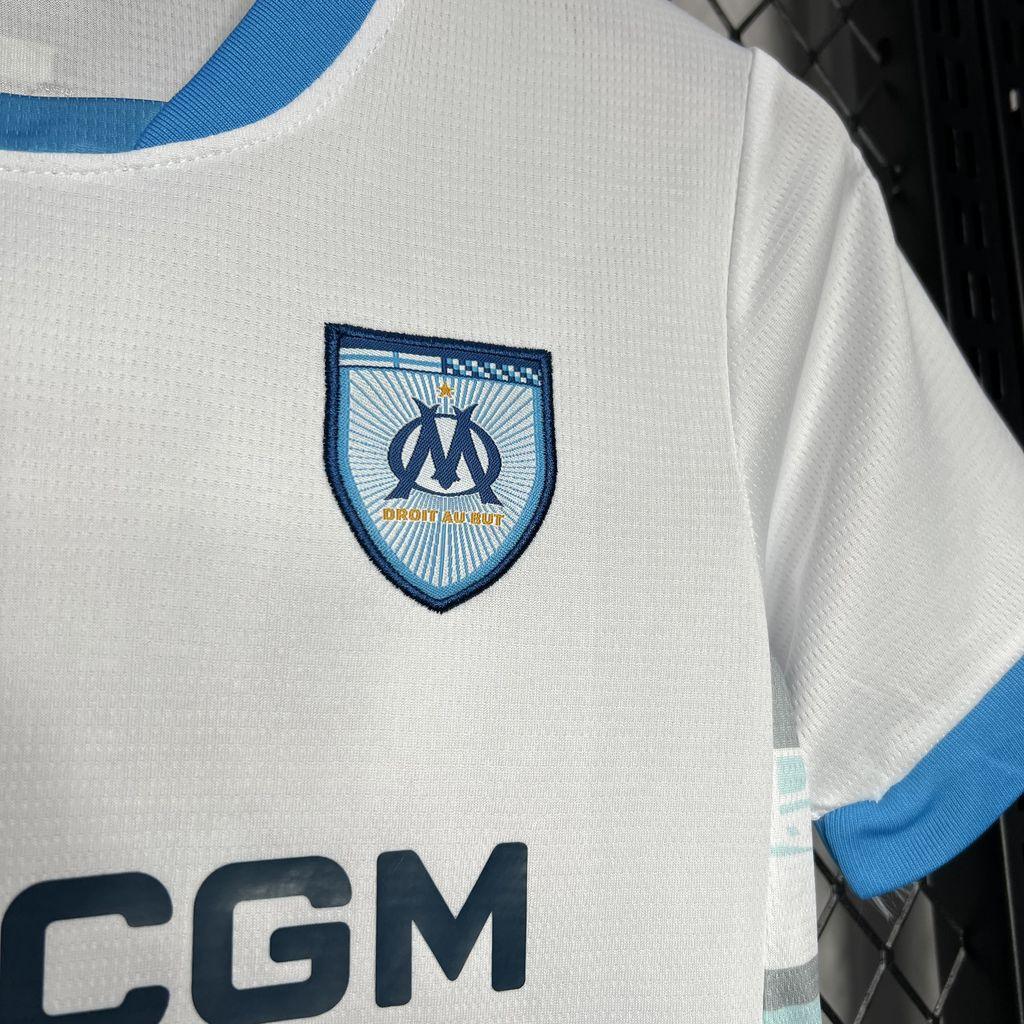 OLYMPIQUE DE MARSEILLE I 24/25 CONJUNTO INFANTIL - imagem 4