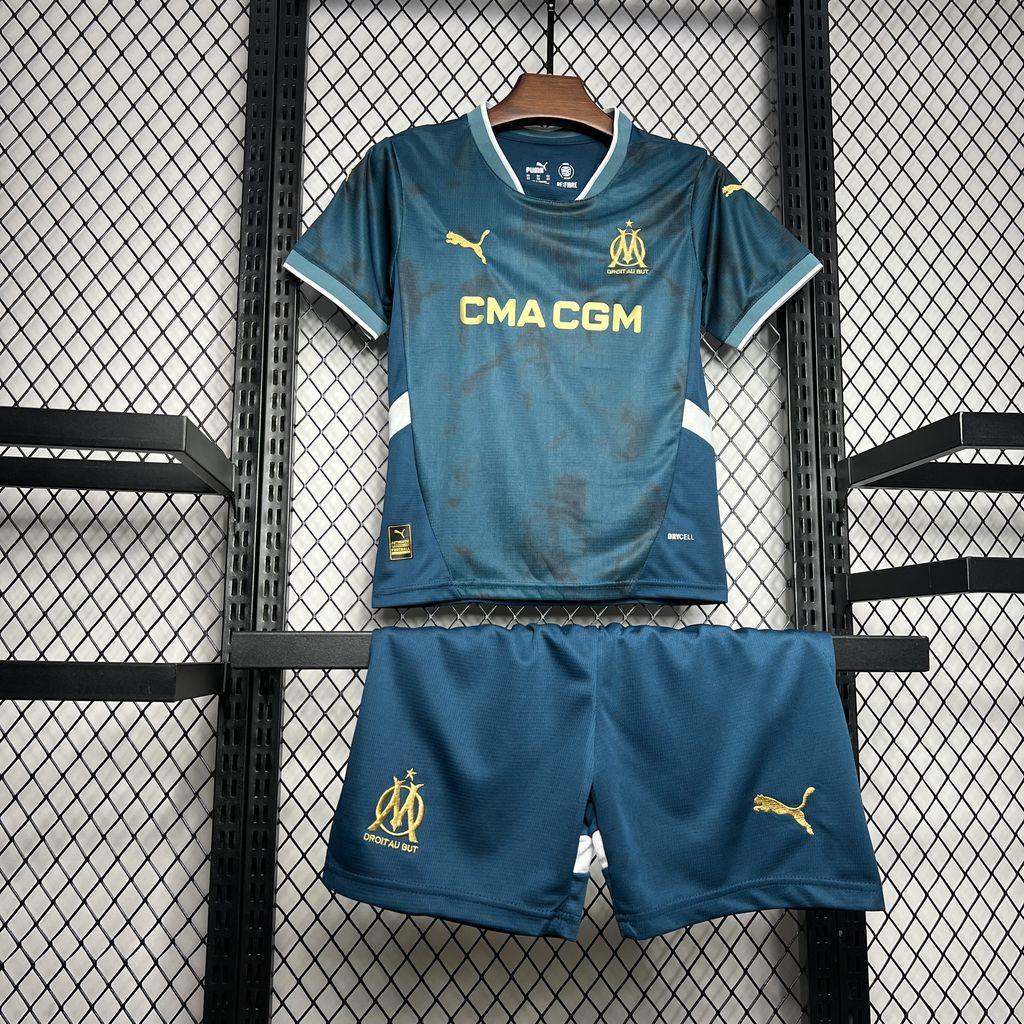 OLYMPIQUE DE MARSEILLE II 24/25 CONJUNTO INFANTIL - imagem 2