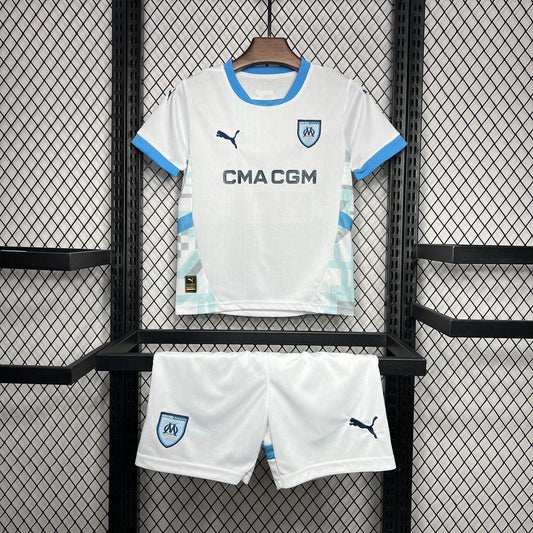 OLYMPIQUE DE MARSEILLE I 24/25 CONJUNTO INFANTIL - imagem 1