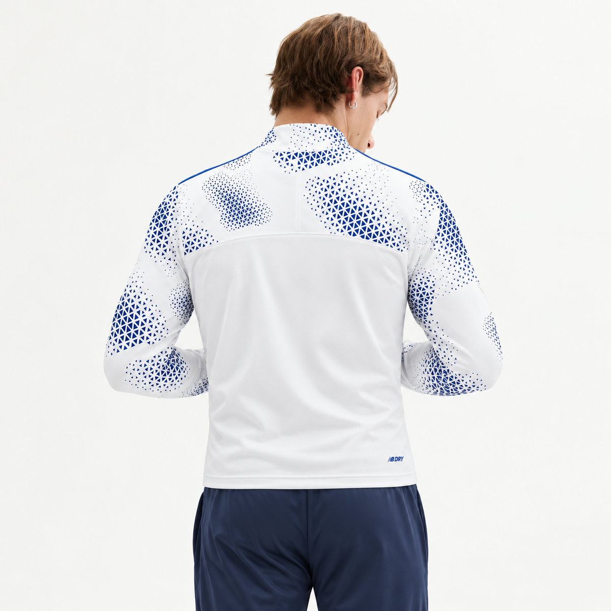 Fato de Treino Dragão 2026/27 – Azul e Branco Meio Fecho