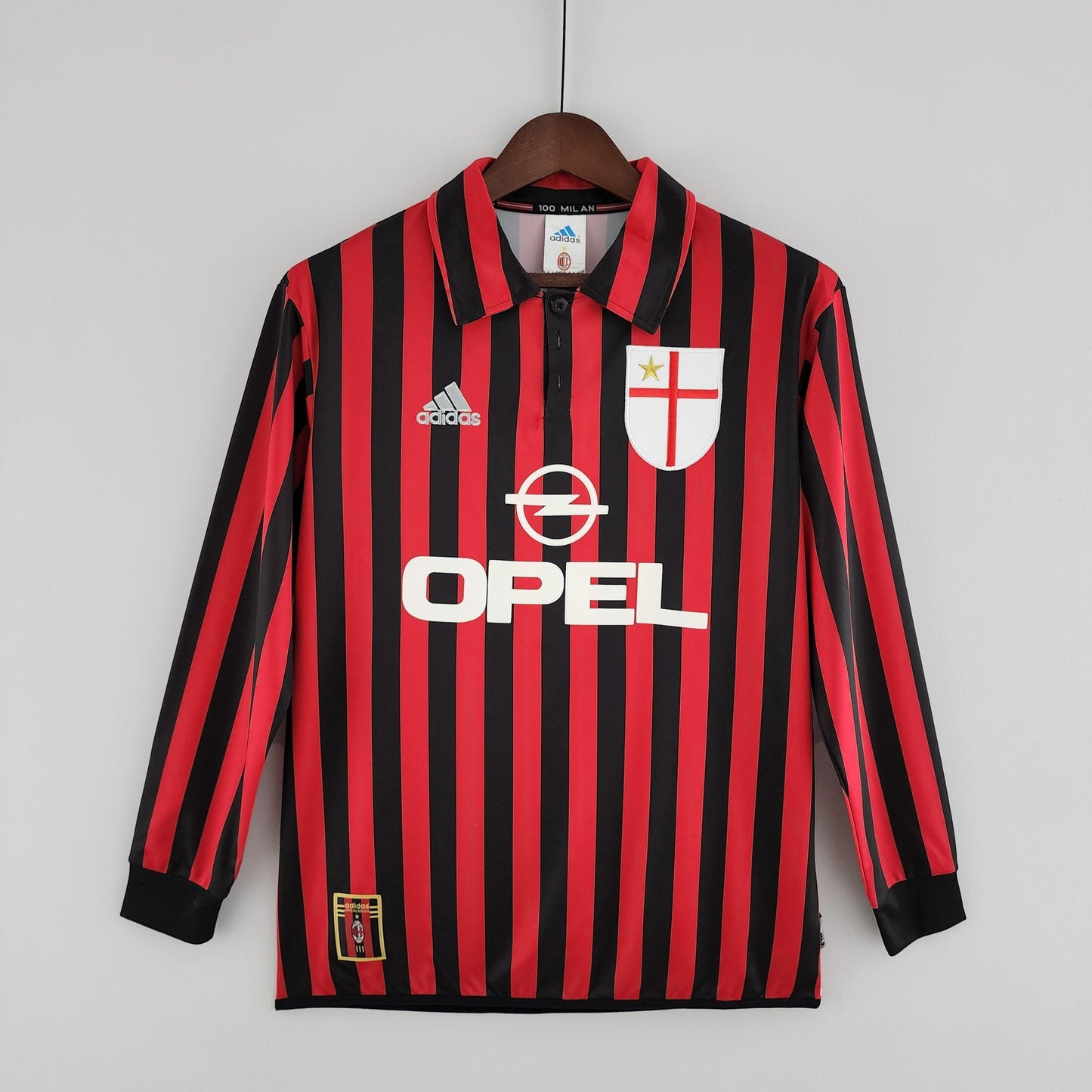 MILAN XVI 99/00 HOMBRE (RETRO) MANGA LARGA - imagem 1