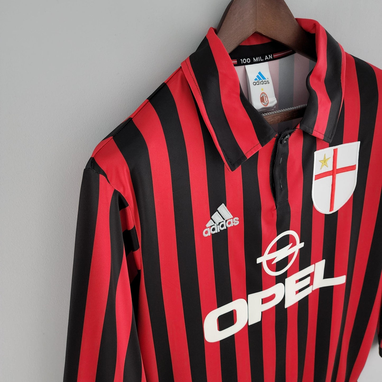 MILAN XVI 99/00 HOMBRE (RETRO) MANGA LARGA - imagem 7