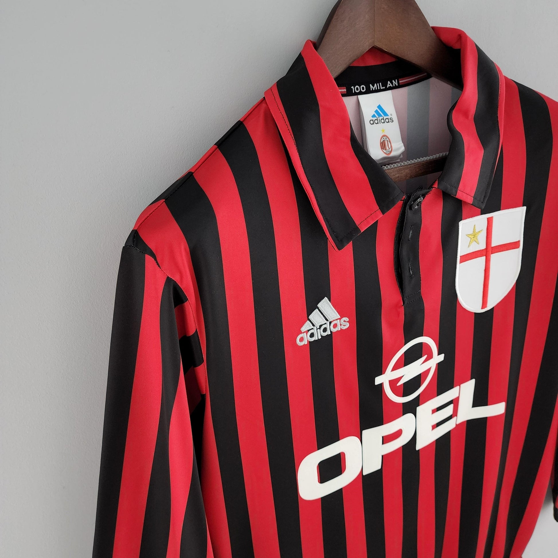 MILAN XVI 99/00 HOMBRE (RETRO) MANGA LARGA - imagem 7