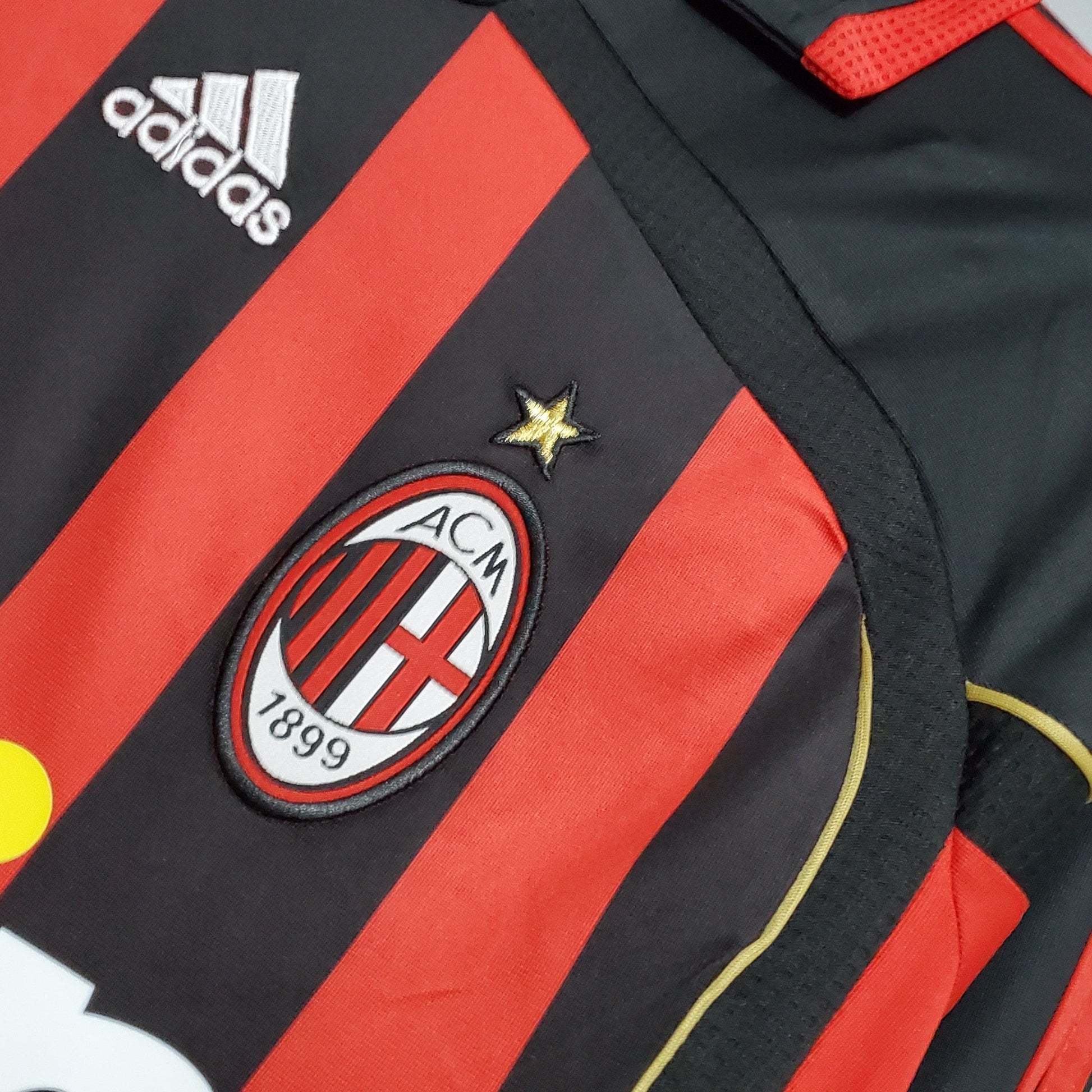 MILAN V 06/07 HOMBRE (RETRO) MANGA LARGA - imagem 4