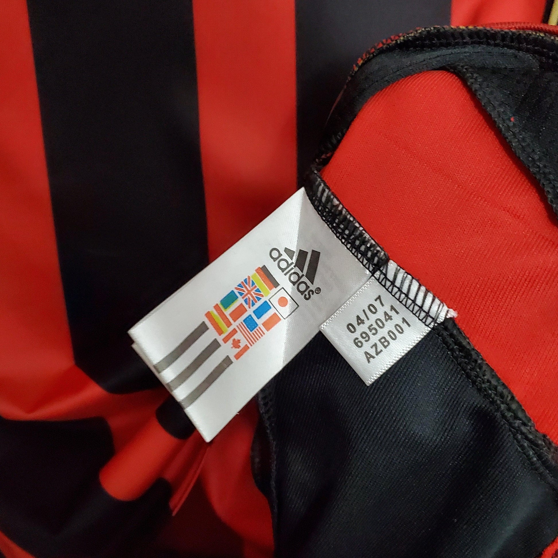 MILAN V 06/07 HOMBRE (RETRO) MANGA LARGA - imagem 6