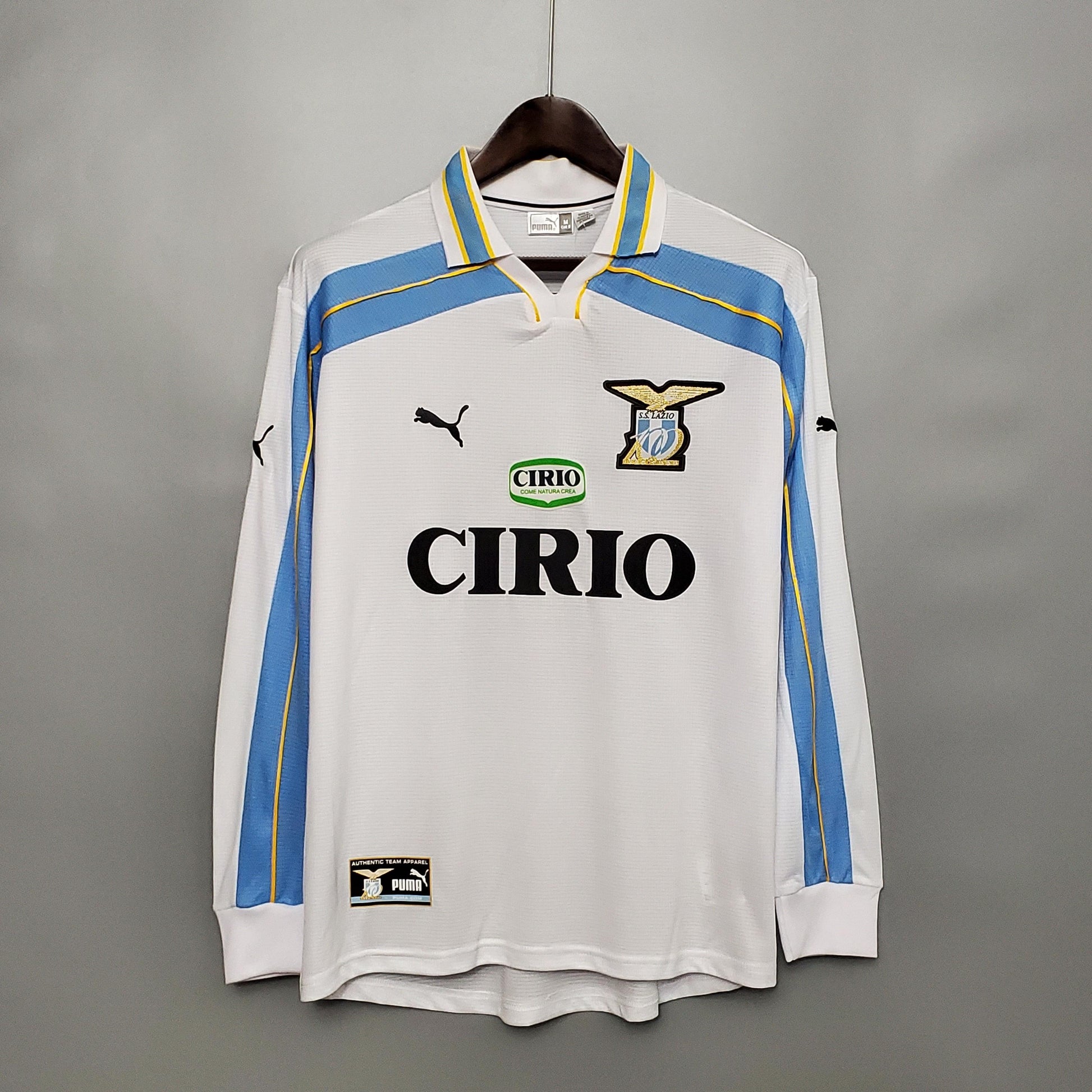 LAZIO II 00/01 HOMBRE (RETRO) MANGA LARGA - imagem 1