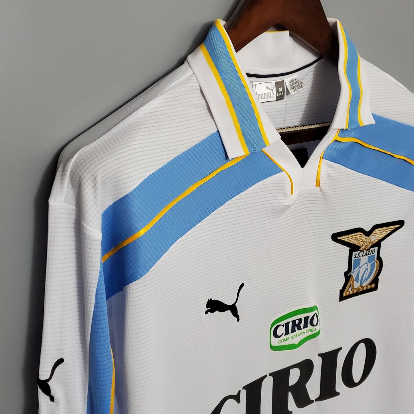 LAZIO II 00/01 HOMBRE (RETRO) MANGA LARGA - imagem 2