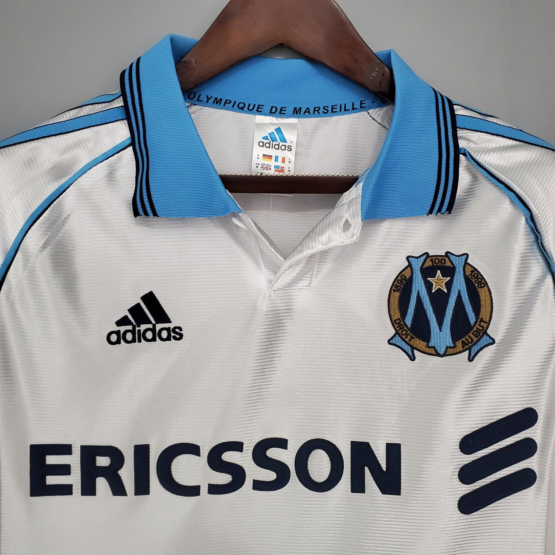OLYMPIQUE MARSEILLE IV 98/99 HOMBRE (RETRO) - imagem 3