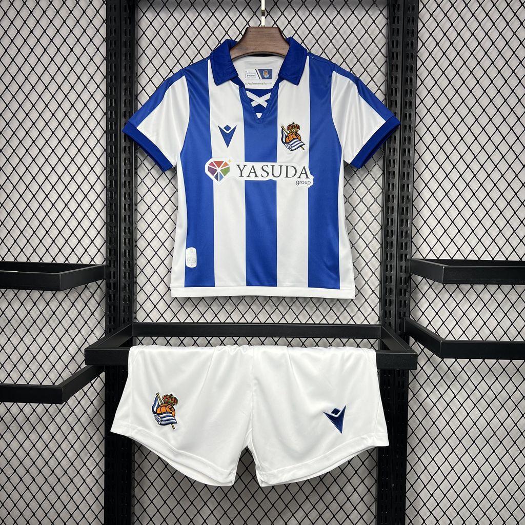 REAL SOCIEDAD I 24/25 CONJUNTO INFANTIL - imagem 1