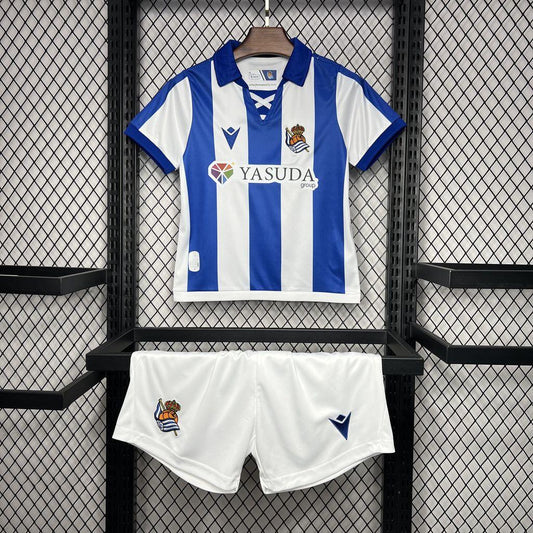 REAL SOCIEDAD I 24/25 CONJUNTO INFANTIL - imagem 1