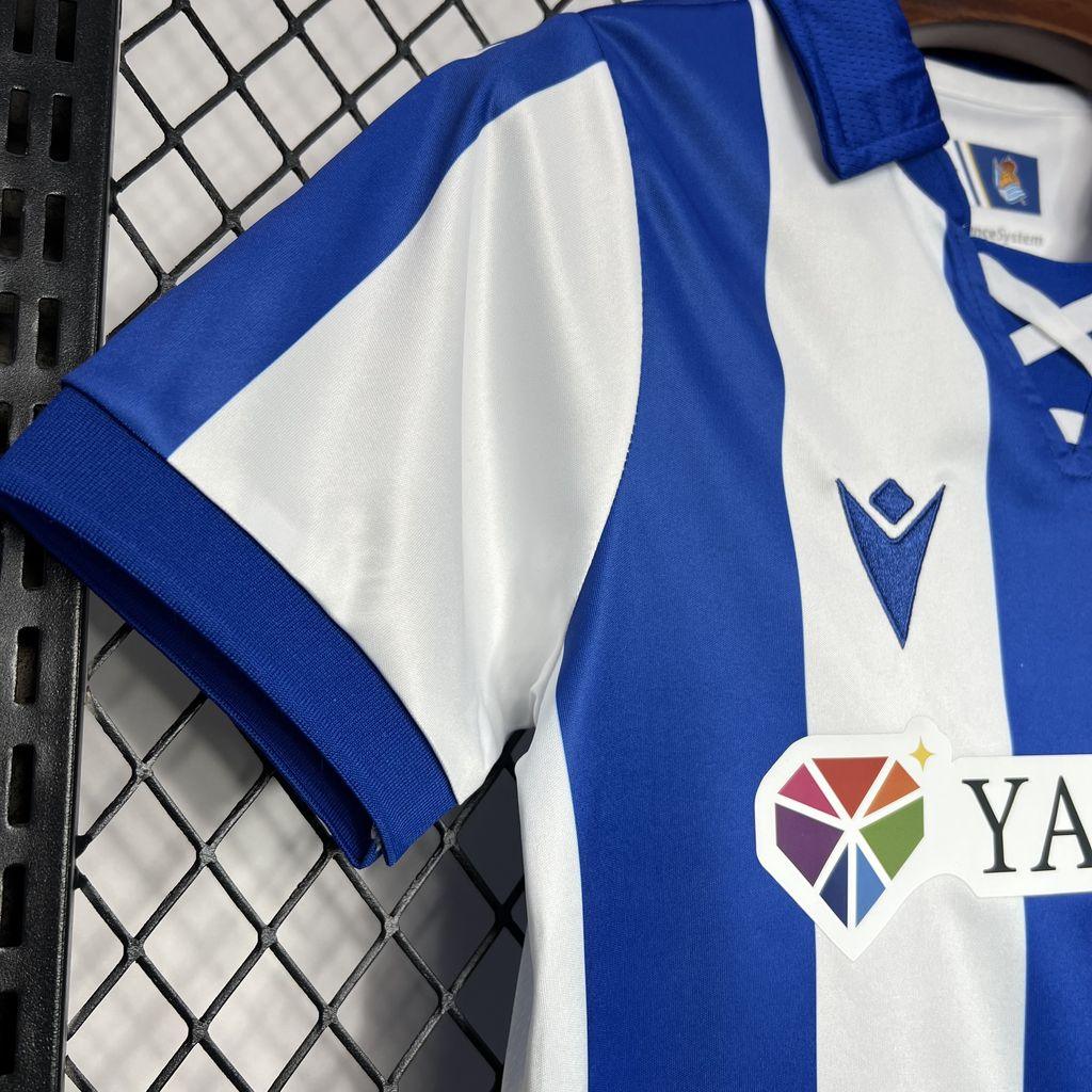 REAL SOCIEDAD I 24/25 CONJUNTO INFANTIL - imagem 3