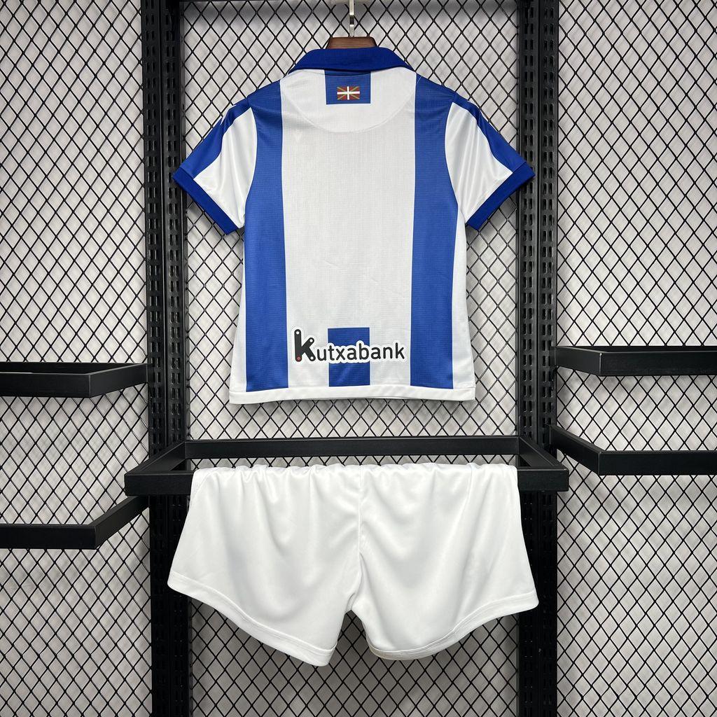 REAL SOCIEDAD I 24/25 CONJUNTO INFANTIL - imagem 5