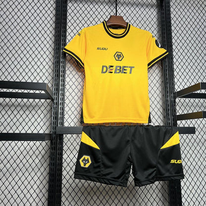 WOLVERHAMPTON I 24/25 CONJUNTO INFANTIL - imagem 2