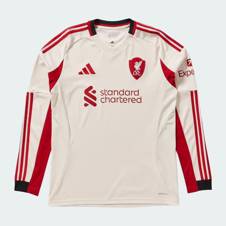 Camisola Liverpool Alternativa 2025/26 – Manga Comprida
