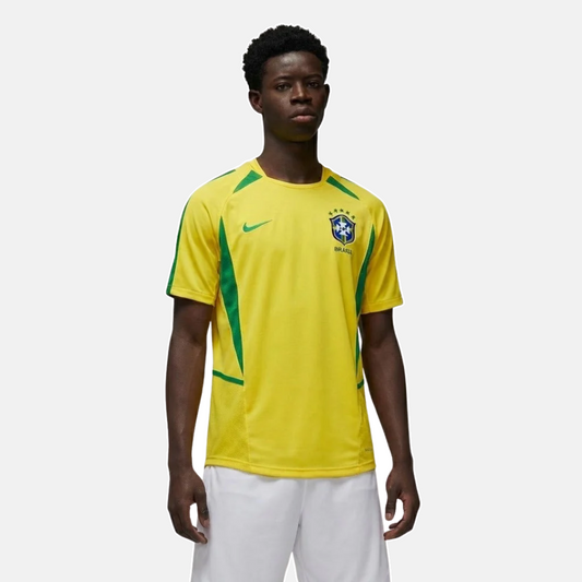 Camisola Retrô Seleção Brasil 2002/03 I - imagem 1