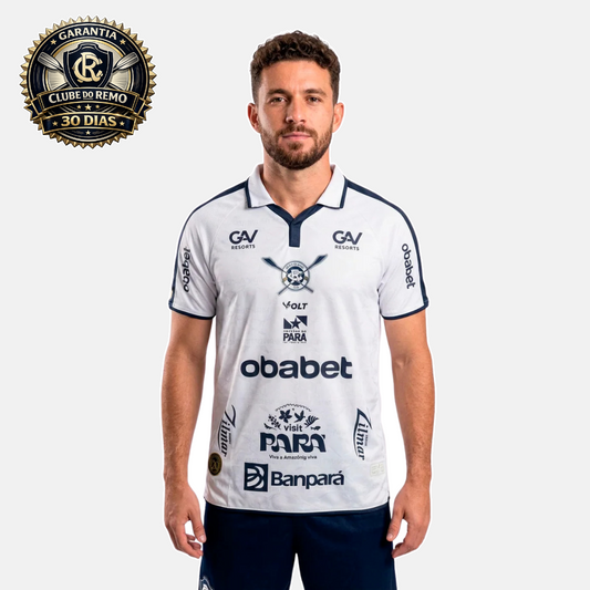 Camisa Clube do Remo Jogo 2 Com Patrocínio Masculino - imagem 1