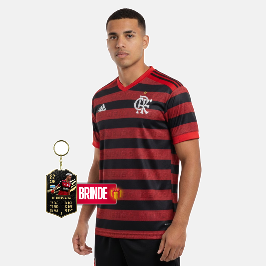 Camisola Adidas Flamengo I 2019/20 - imagem 1