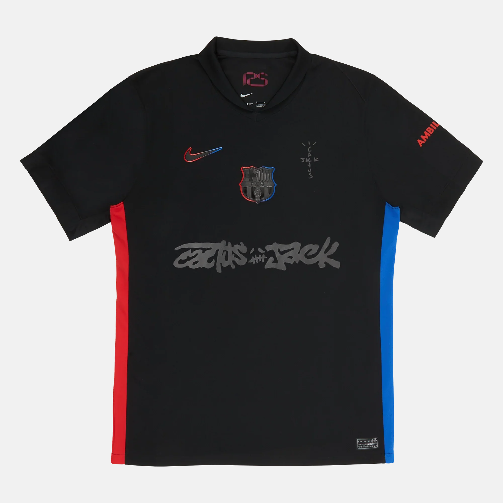 Camisola Barcelona X CACTUS JACK Alternativa 2024/25 - imagem 1