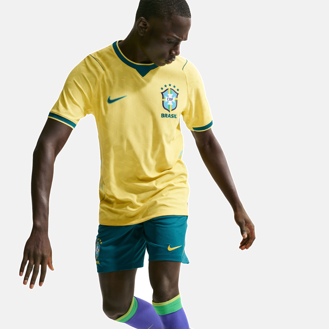 Camisola Brasil I Authentic Amarela - Copa do Mundo 2026 - imagem 3