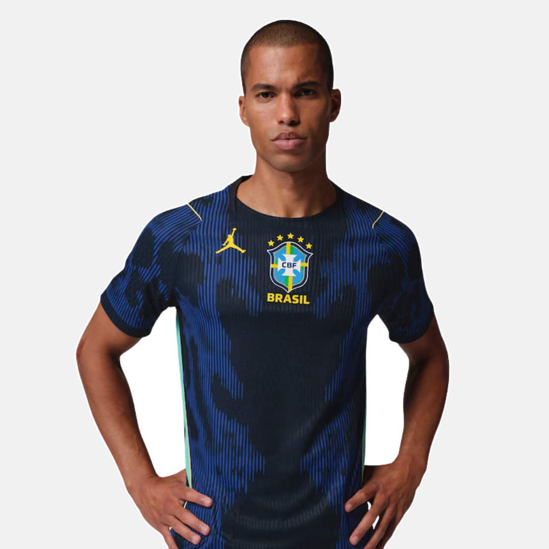 Camisola Brasil II Authentic Azul - Copa do Mundo 2026 - imagem 2