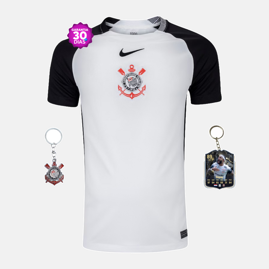 Camisola Corinthians branco Home 2025/26 - imagem 1
