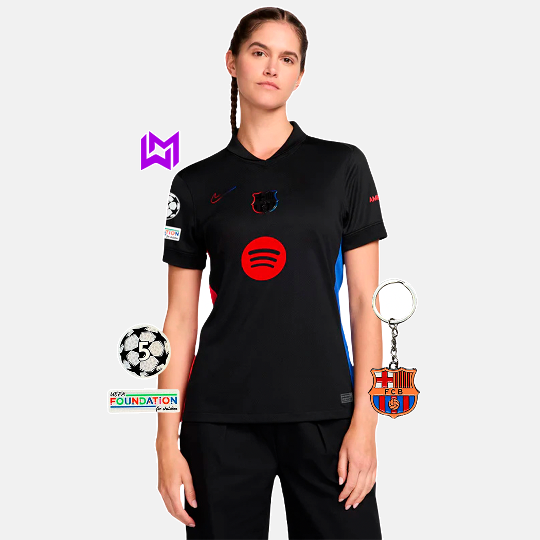 Camisola Feminina Barcelona Alternativa 2024/25 - imagem 6
