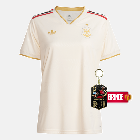 Camisola FEMININA Flamengo terceiro equipamento 2025/26 - imagem 1