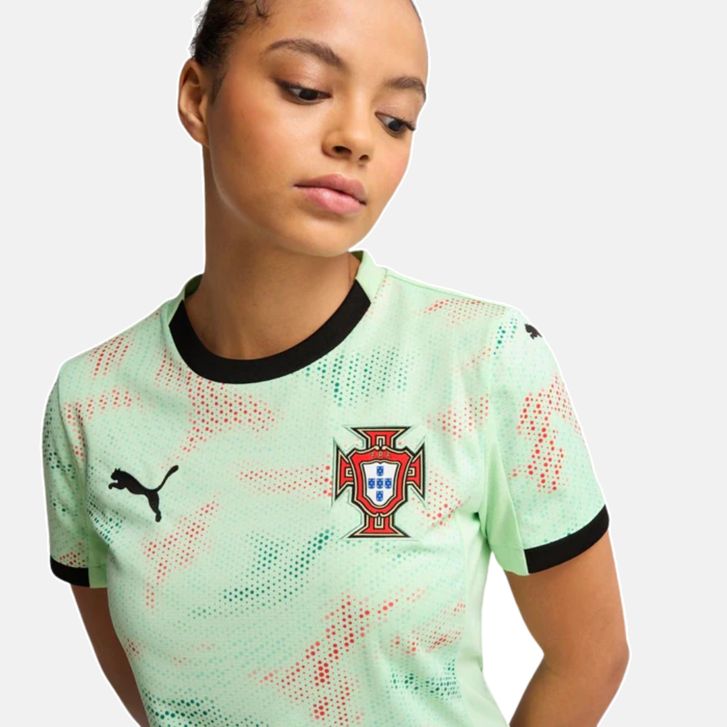 Camisola Feminina Portugal Alternativa - 2025 - imagem 1