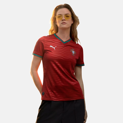 Camisola Feminina Principal Portugal 2026 - Copa do Mundo