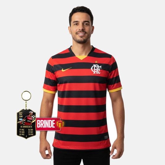 Camisola Retro CR Flamengo 2008/09 Home - imagem 1